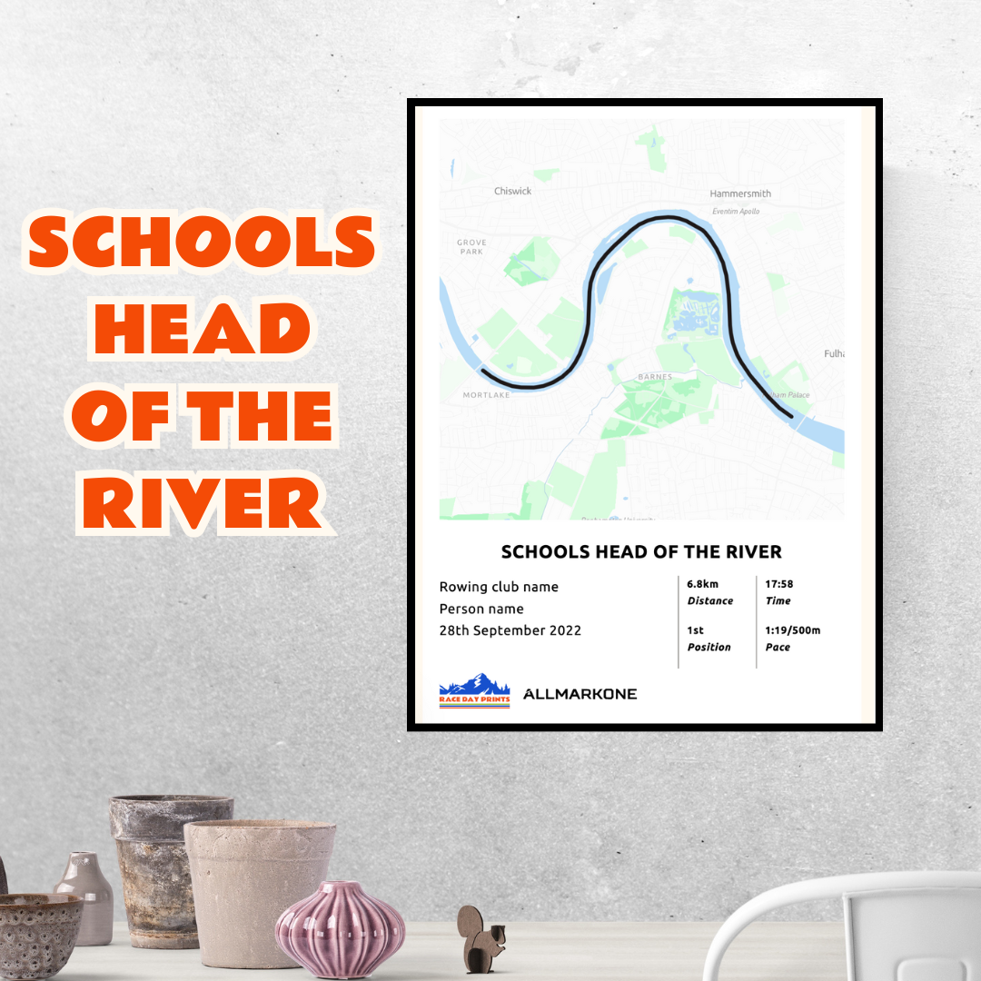 Schools Head of the River Race Day Prints